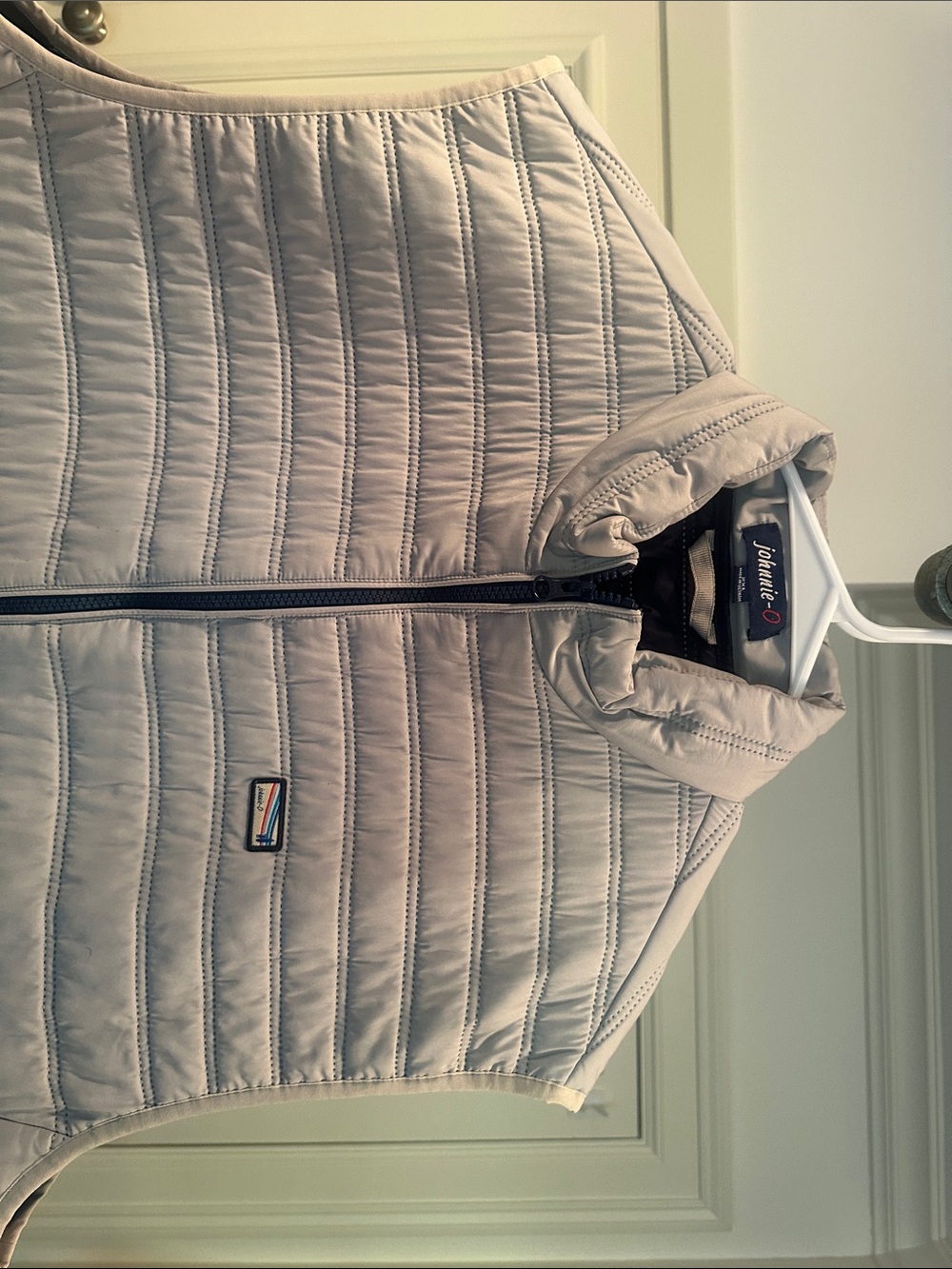johnnie-O Light Gray Quilted Packable Vest - Picture 2 of 5